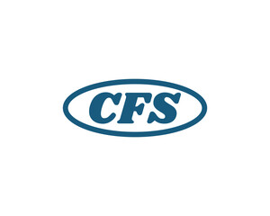 CFS logo design vector template. CFS