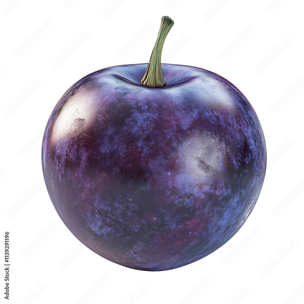 Poster grape, isolated transparent background