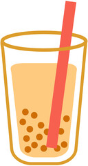 Tapioca balls milk tea