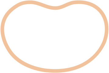 Obraz premium Beans Outline Icon