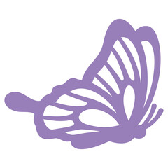 Obraz premium Side Butterfly