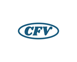 CFV Logo design vector template. CFV