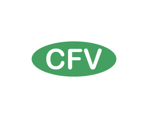 CFV Logo design vector template. CFV