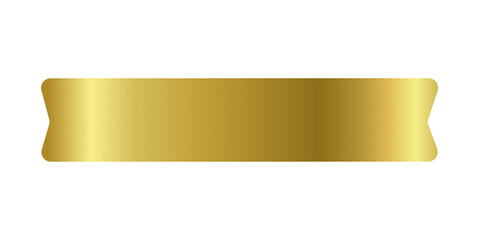 Label Gold Ribbon elements PNG - Elegant and Luxurious tag banner isolate transparent background
