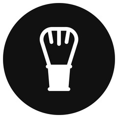 Editable brush vector icon. Barbershop, lifestyle, grooming. Part of a big icon set family. Perfect for web and app interfaces, presentations, infographics, etc
