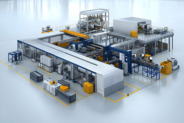 Automated Factory: Efficient Production Line System