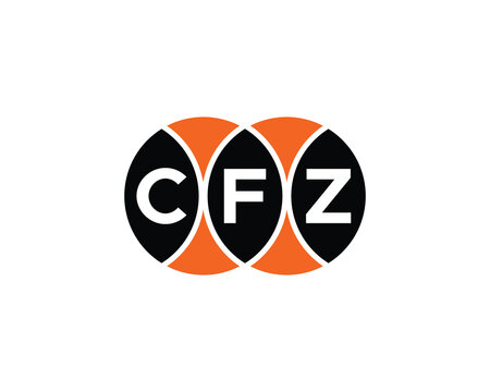 CFZ logo design vector template. CFZ