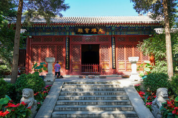Fayuan Temple (Tang Dynasty Minzhong Temple Site), Beijing, China