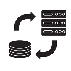 Data transfer icon