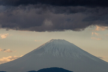 城ヶ島から見える富士山