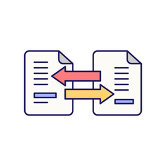 Data transfer icon