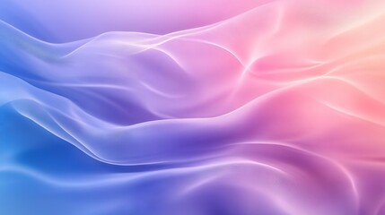 Fototapeta premium Pastel purple pink blue gradient abstract background with smooth lines and defocused pantone color tones