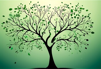 Obraz premium tree icon