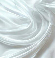 Fototapeta premium Abstract White Background with Smooth Lighting, Generative AI