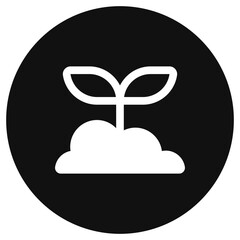 Editable seedling, plant vector icon. Nature, gardening, farming. Part of a big icon set family. Perfect for web and app interfaces, presentations, infographics, etc