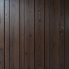 Naklejka premium Dark Brown Vertical Wood Planks Texture 