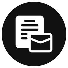 Editable email vector icon. Online learning, course, tutorial. Part of a big icon set family. Perfect for web and app interfaces, presentations, infographics, etc