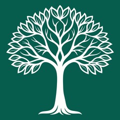 Obraz premium tree with green leaves