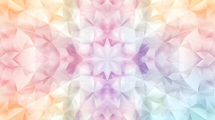 Obraz premium Pastel Geometric Abstract Art Colorful Pattern Design