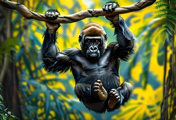 Fototapeta premium gorilla