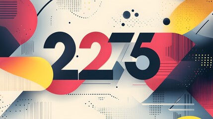 Abstract Geometric Design Featuring Two Thousand Two Hundred Seventy Five