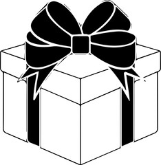 gift box with ribbon