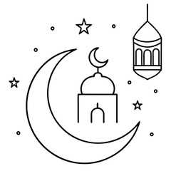 Ramadan Kareem illustration vector art