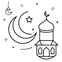 Ramadan Kareem illustration vector art