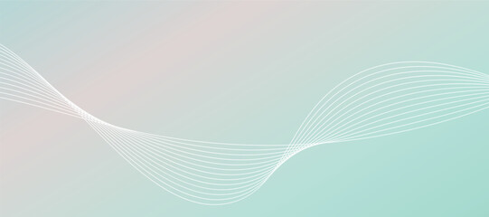 Modern Abstract background. Line wave glowing effect illustration vector. Professional future technology digital design concept. Vector illustrator.	