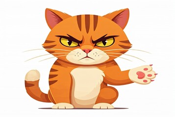 Fototapeta premium Angry Angry Cat 