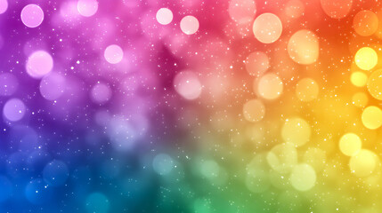 Fototapeta premium The LGBT symbol with a rainbow gradient background.