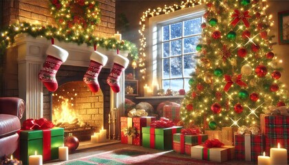 クリスマスディスプレイ
