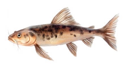 Catfish isolated on a transparent background
