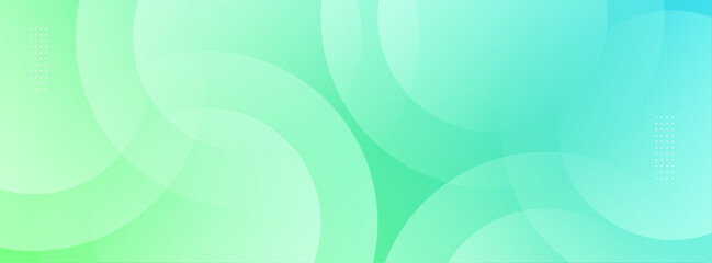 minimalist banner background,green and blue gradations,soft color,memphis,circle pattern,vector,eps 10