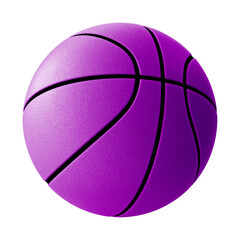 Fototapeta premium Basketball Ball on white background