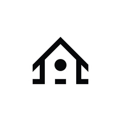 home icon on white background