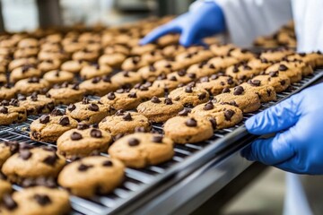 An overview of cookie manufacturing techniques in the food sector.