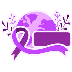 World Cancer Day Sticker