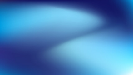 Blue light background. Abstract smooth gradient background with glowing blue waves and soft artistic texture, vibrant modern light effect and digital motion blur.