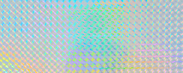 Holographic rainbow foil iridescent texture abstract hologram background