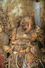 Buddha statues at Tiefo Temple in Mishan town, Jincheng, Shanxi Province, China