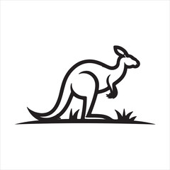 Kangaroo illustration vector