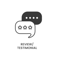 review testimonial small business icon