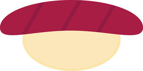 sushi japanese food illustration