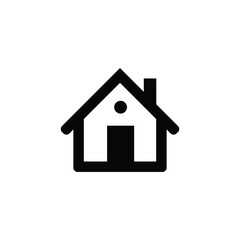 home icon on white background