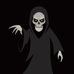 black and white halloween