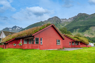 Obraz premium Ørsta is a municipality in the province of Møre og Romsdal in the Vestlandet region, Norway