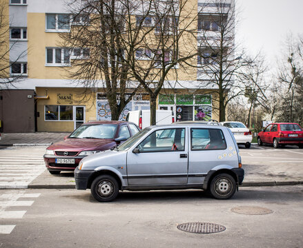 Parked Fiat Cinquecento