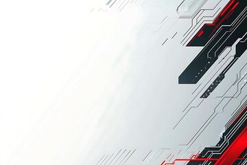 technology; abstract; futuristic; red; black; silver; digital; background; modern; lines; cyber; design; geometric; tech; sci-fi; dark; innovation; electronic; pattern; circuit; layout; motion; dynami