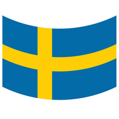 Obraz premium Flag of Sweden